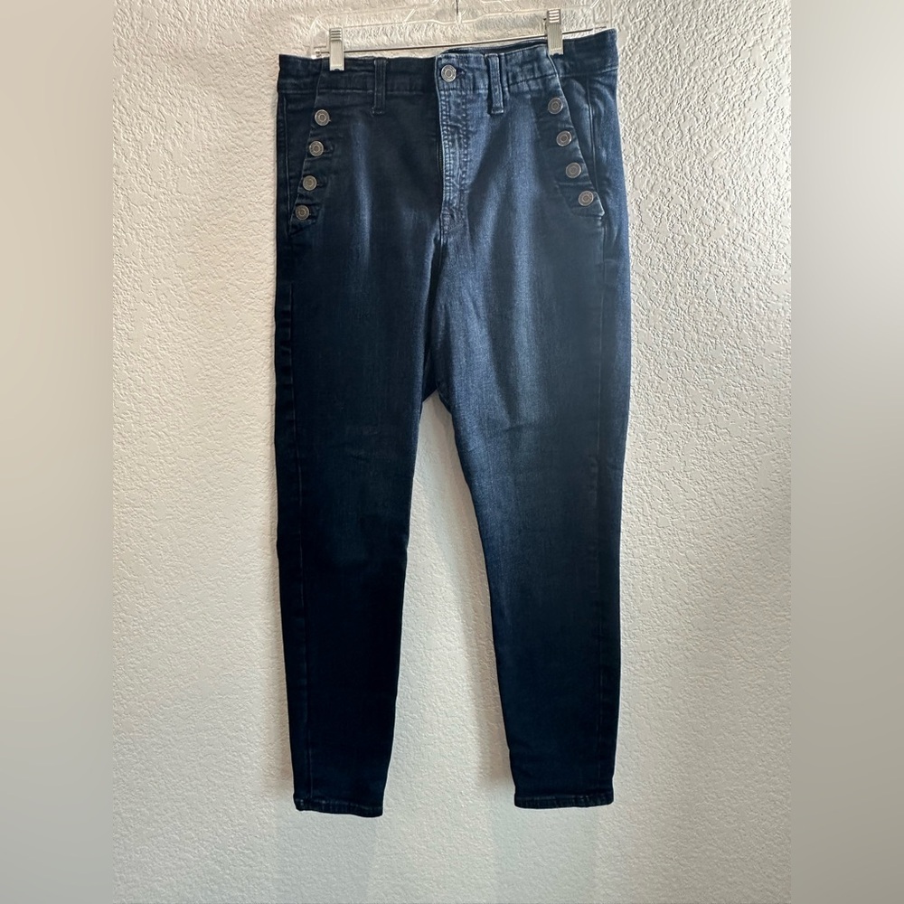 GAP Blue Skinny Jeans Classic Style High Rise legging